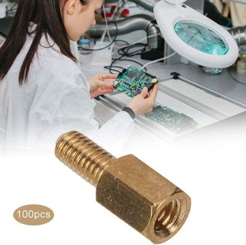 Kupfer-Messing Spacer-Satz M3 Zyklopfutter Einzelkopf 6-Flügel Assortiment