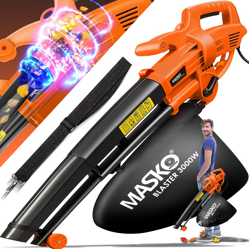 MASKO® Elektro Laubsauger 3in1 Elektrischer 3000W 45L Produktbild 1