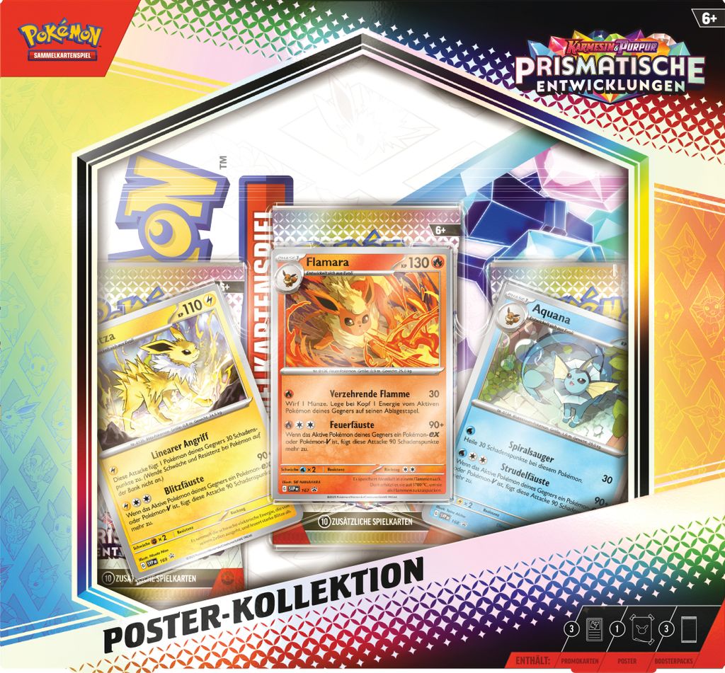 Pokémon Poster-Kollektion Karmesin & Purpur - Prismatische Produktbild 