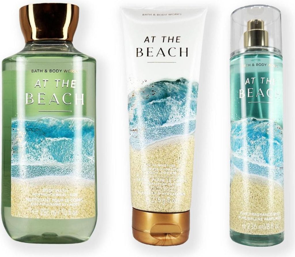 Bath & Body Works Set von AT THE BEACH 3 Stk