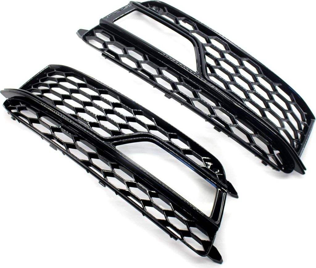Links/rechts vordere Stoßstangengrilles Nebel-Licht-Grillabdeckungsverkleidung für Audi S5 S-Line 2013-2016