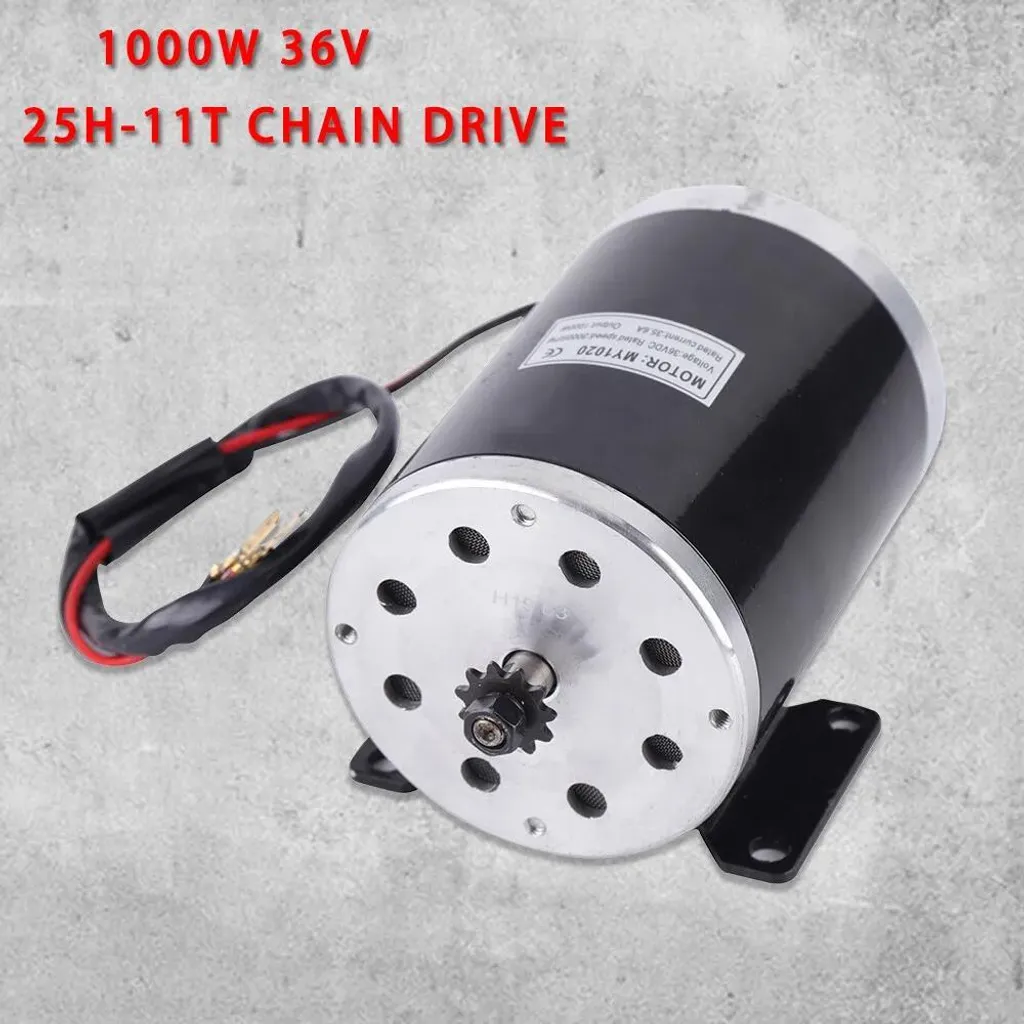 Motore Elettrico 250W-500W-1000W DC a Spazzole per Mini Bike e Quad - 2