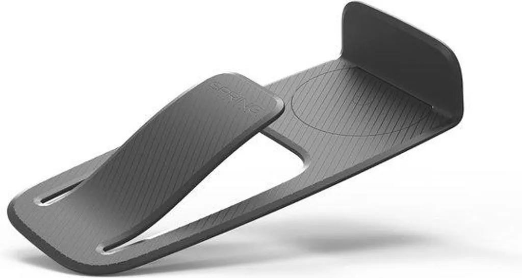Arrêt de porte noir amortissant design moderne pour toute la maison - 2pcs