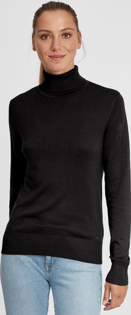 OXMO OXWina Damen Rollkragenpullover Pullover mit Rollkragen