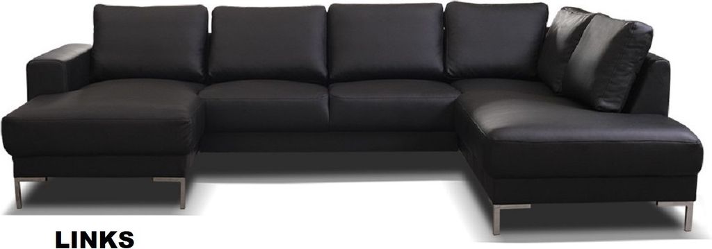 Elegante XXL-Wohnlandschaft "DAKOTA" in U-Form