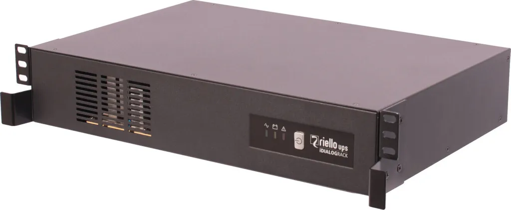 Onduleur Riello iDialog Rack IDR 600 - UPS Standby 600VA format Rack 1U