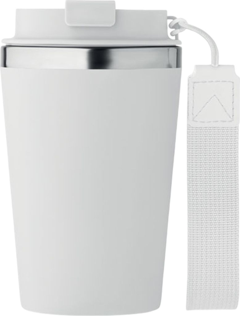 MidOcean - Trinkbecher "Topaz", 350ml MO389 (Einheitsgröße) (Weiß)
