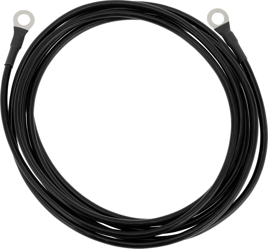 1 Stück Batterie-Wechselrichterkabel 10 AWG Gauge 9FT 5/16" Lug Batteriekabel Universal für Auto Fahrzeug Boot Wohnmobil Solar verzinntes Kupfer ...