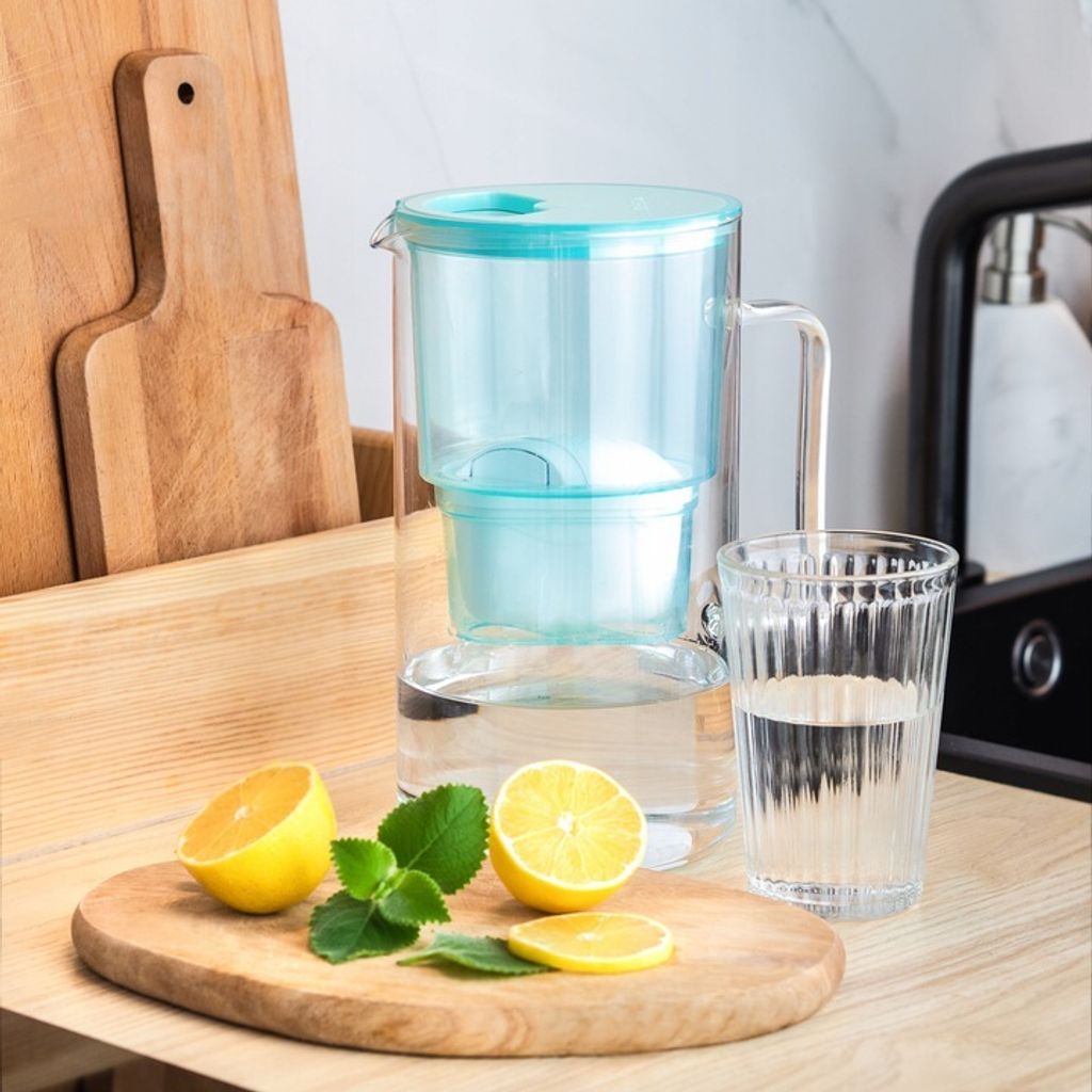 Wessper Set: AquaMax Crystalline 3L Glaskrug mit Filter + Produktbild 4