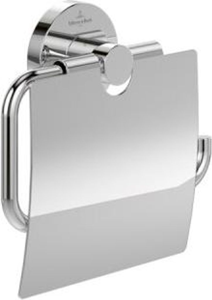 Villeroy & Boch TVA15101300061 Toilettenpapierhalter mit Deckel