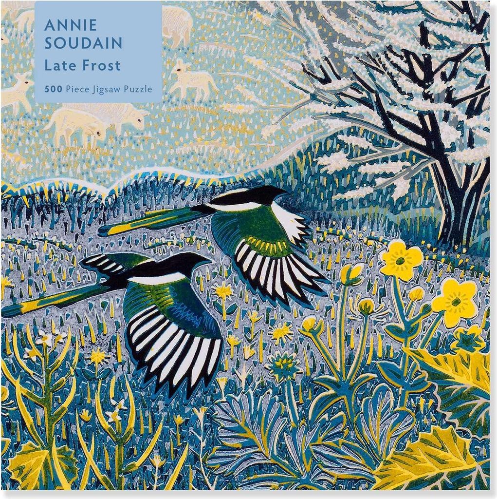 Adult Jigsaw Puzzle Annie Soudain: Late Frost (500 Pieces)