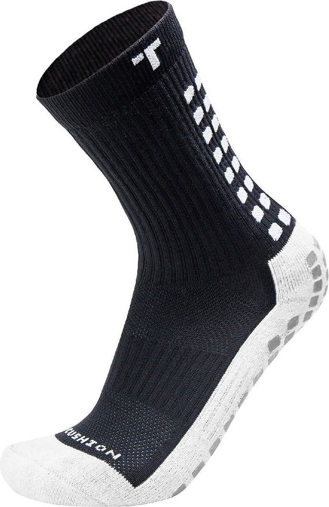Trusox Mid-Calf Cushion Crew 3.0 Gripsocken - Schwarz | Größe: 39-43,5