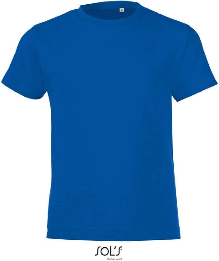 SOLS Uni T-Shirt Kinder 01183 Blau Royal Blue 8 Jahre (118/128)