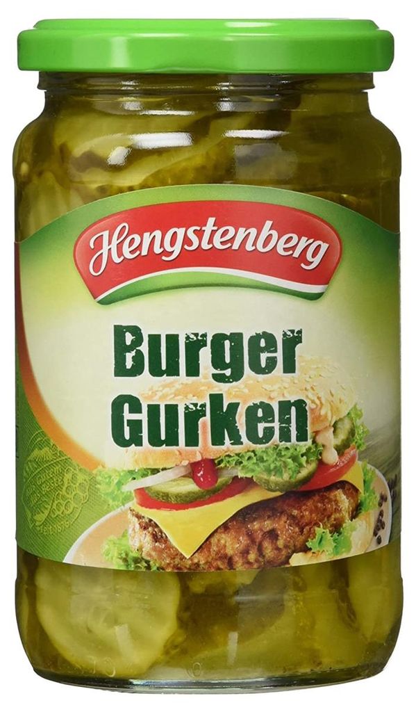 Hengstenberg Burger Korniszony smaczne soczyste plastry w Zdjęcie produktu 