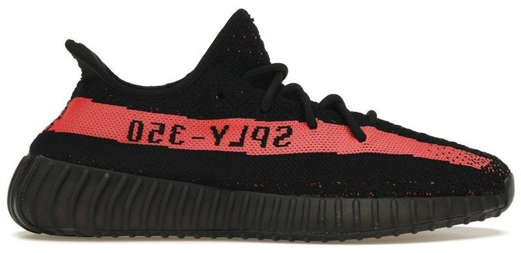 adidas Yeezy Boost 350 V2 Core Black Red - EU 43 1/3 Produktbild 