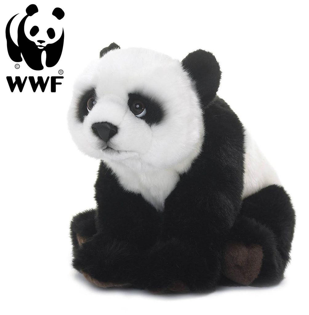 WWF Plüschtier - Panda (23cm) lebensecht Kuscheltier Produktbild 