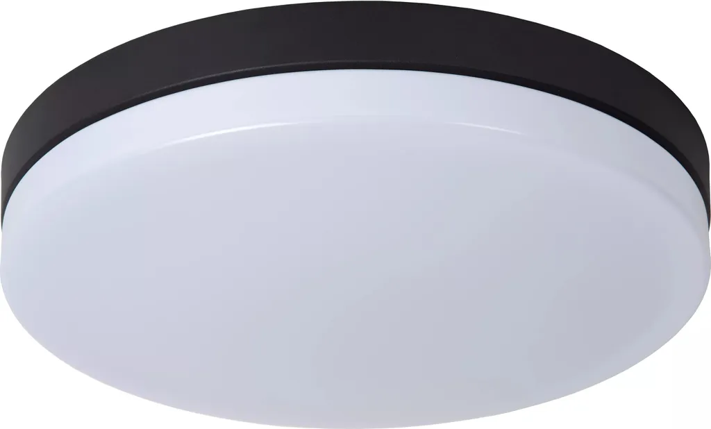Plafonnier de salle de bain LED 36W noir rond 40cm BISKIT Lucide 79159