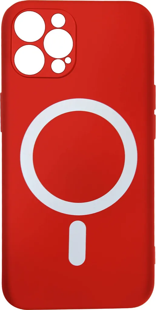 Custodia MagSafe iPhone 12 Pro Max Rosso Soft Touch - Protezione Premium