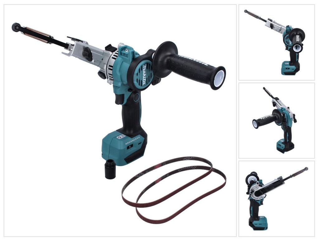 Makita DBS180Z, Szlifierka do detali, Czarny, Niebieski, Zdjęcie produktu 