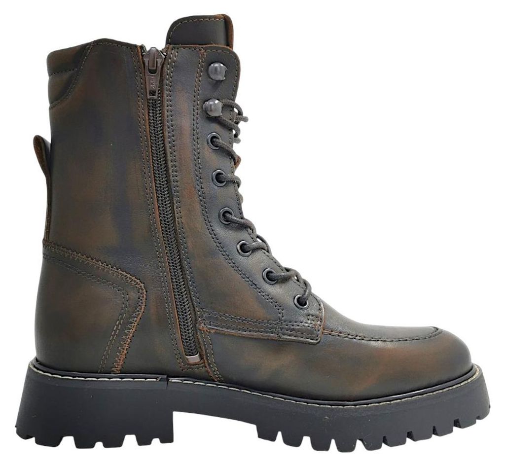 Palpa Damenschuhe: Botas de cordones marrones para uso Imagen del producto 
