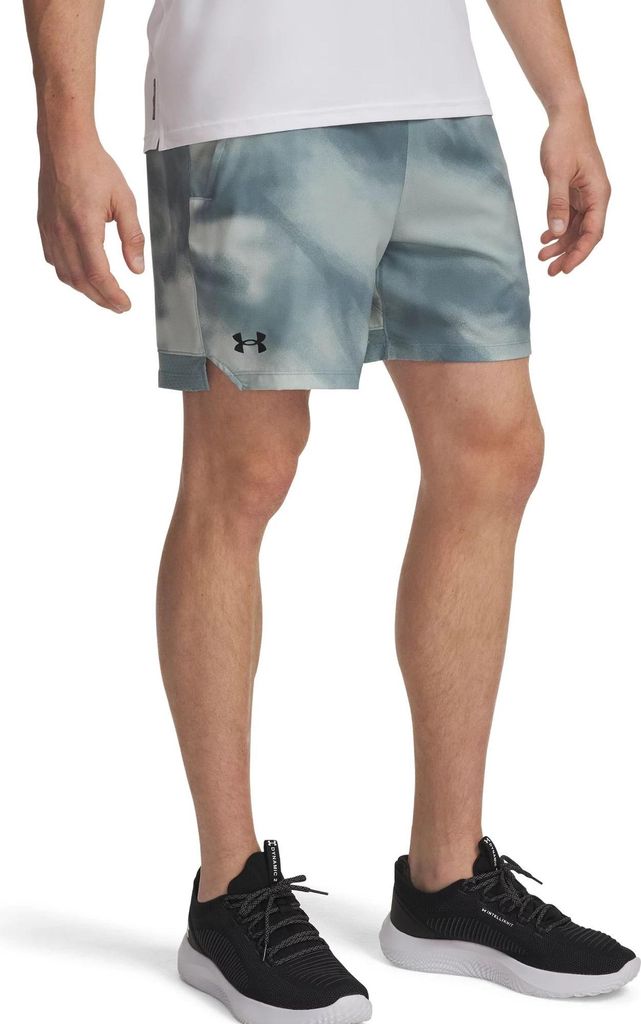 Under Armour Ua Vanish Woven 6In Prnt Sts - serpentine, Größe:L