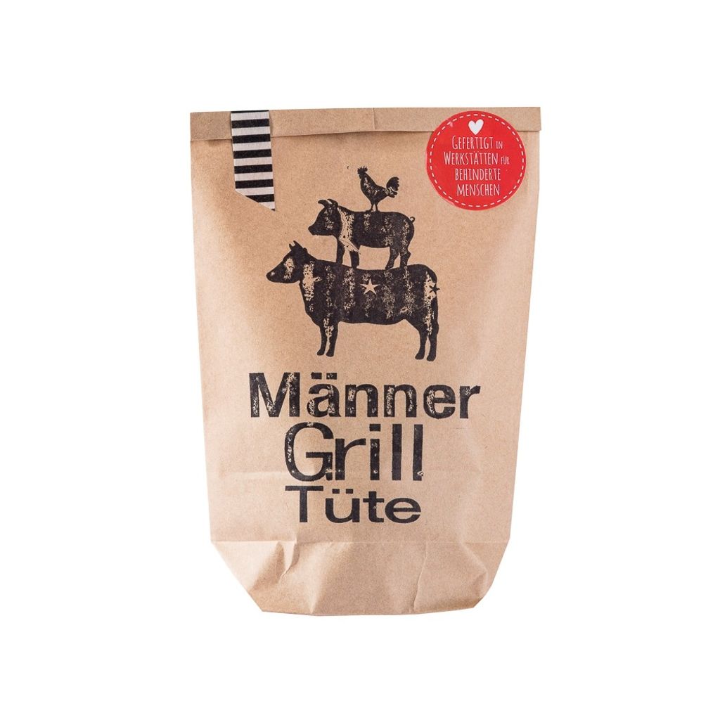 Wundertüte Männer Grilltüte WUNDERLE 63179 14x22cm Produktbild 