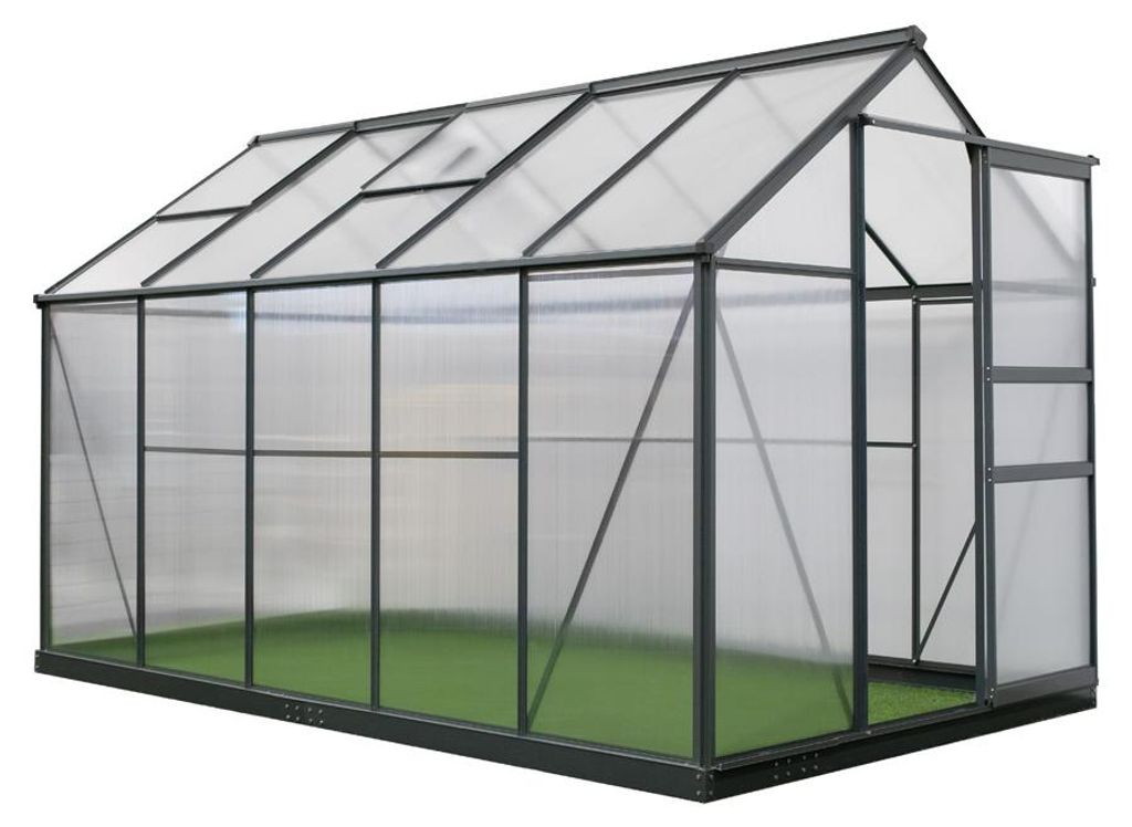 Szklarnia aluminiowa Westmann Flora 610 antracyt Zdjęcie produktu 