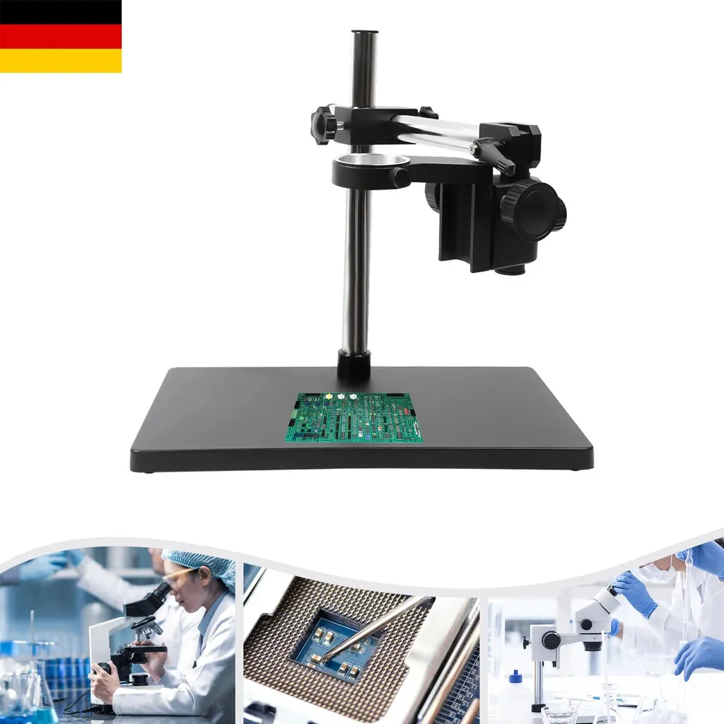 Trépied pour Microscope Stable contre les Vibrations Hauteur 32 cm