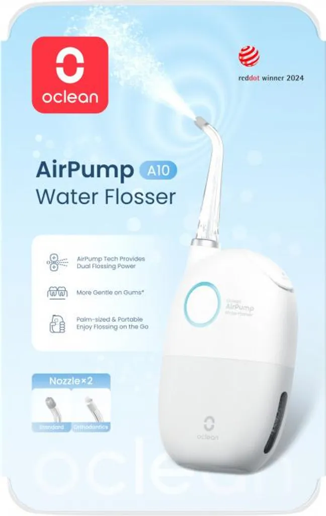 Hydropulseur Portable Oclean AirPump A10 : Jet Dentaire Interdentaire - 15
