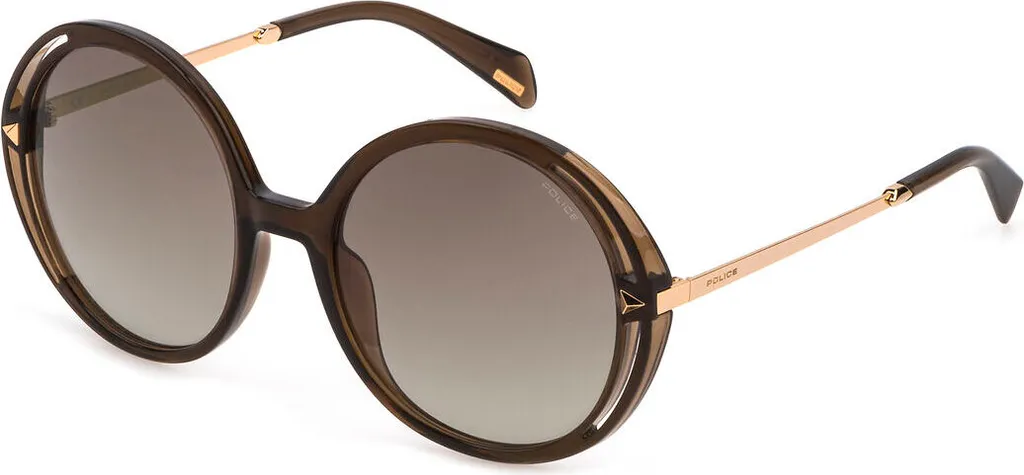 Police SPLD36 Occhiali da Sole Donna 54mm Marrone Sfumato
