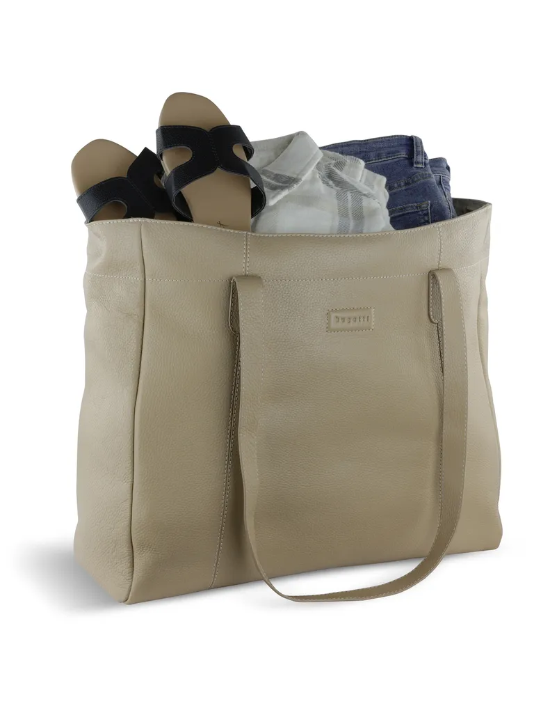 Bugatti Elsa Weekender Sand : Sac Shopper de Voyage Chic Marron Clair - 6