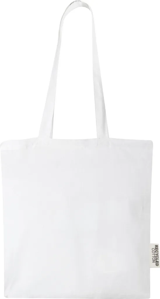 Borsa Madras 7L in Cotone Riciclato GRS: Shopper Robusta Bianca PF4179