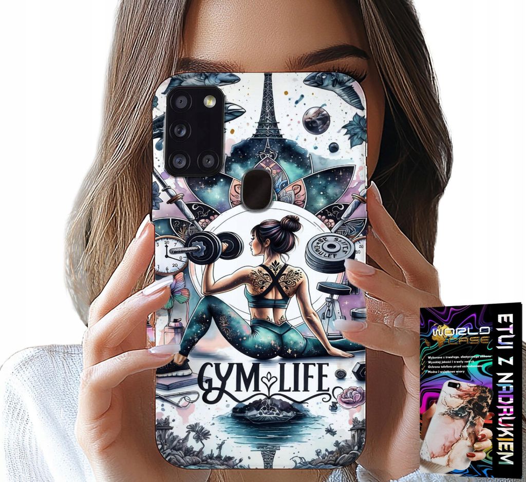 Etui Für Samsung Galaxy A21S - Gym Life Fitness Crossfit