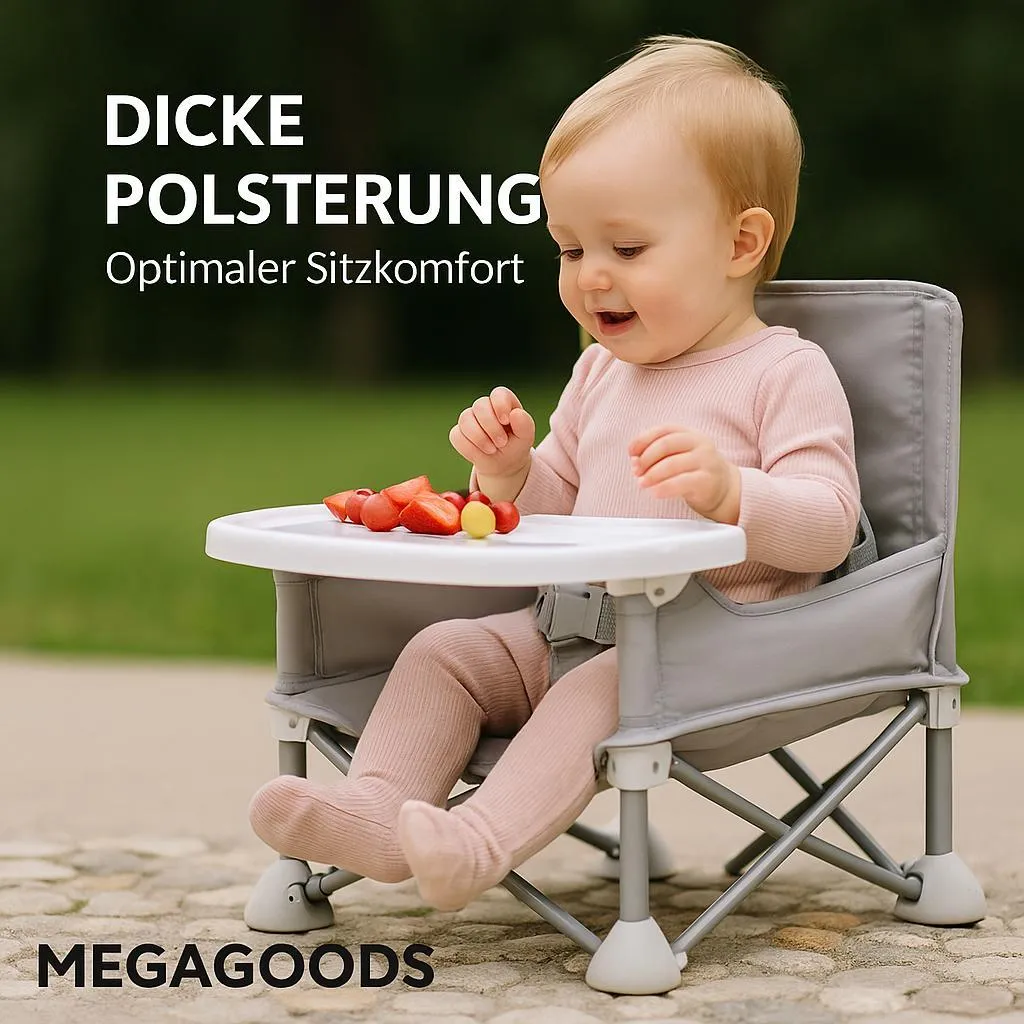 Chaise bébé voyage pliable en aluminium : la solution compacte pour camping