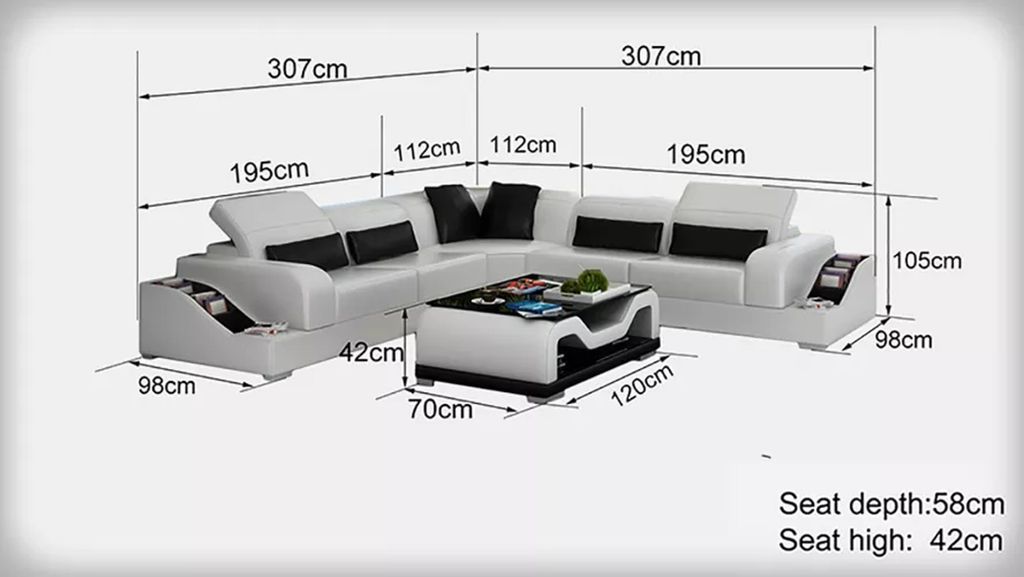 Ledersofa Couchen Design Wohnzimmer Günstige Polster Möbel Sitzgarnitur Sofa Neu