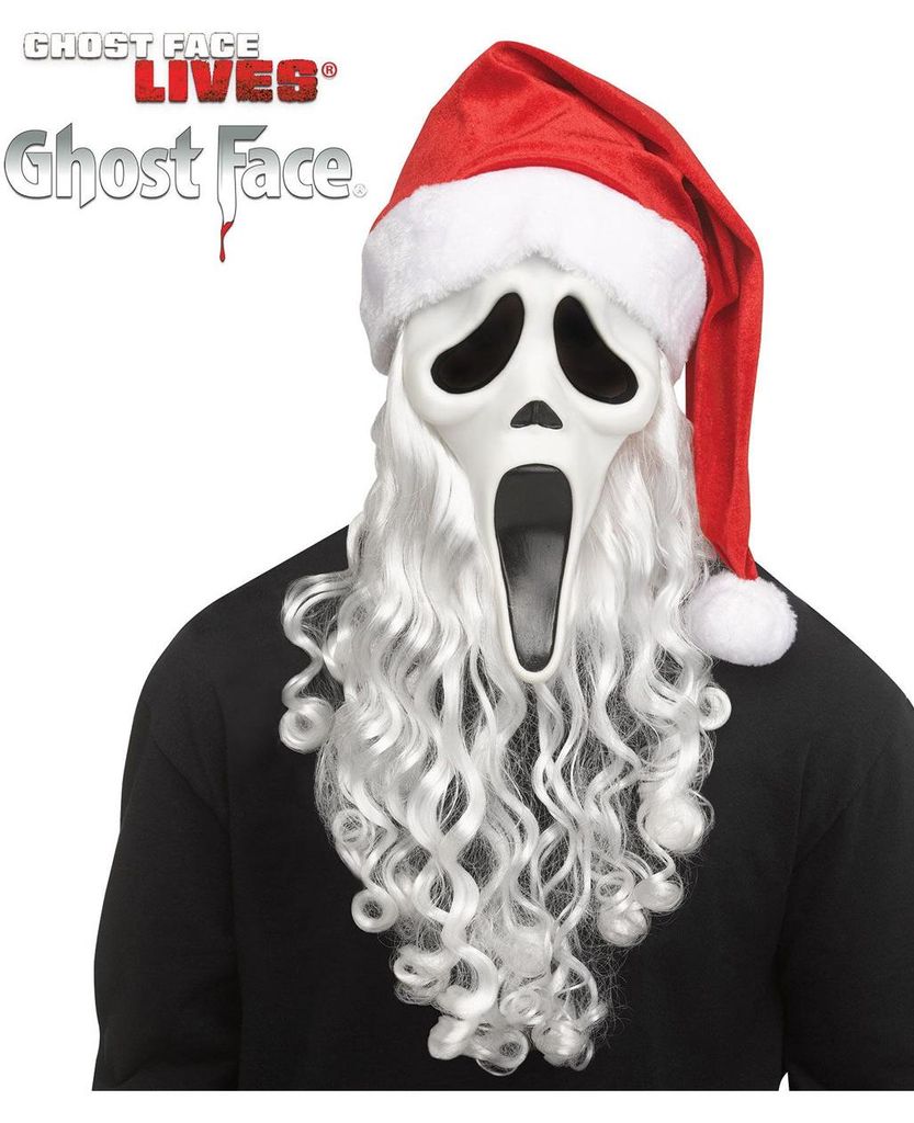 Ghost Face Weihnachtsmann Maske Produktbild 