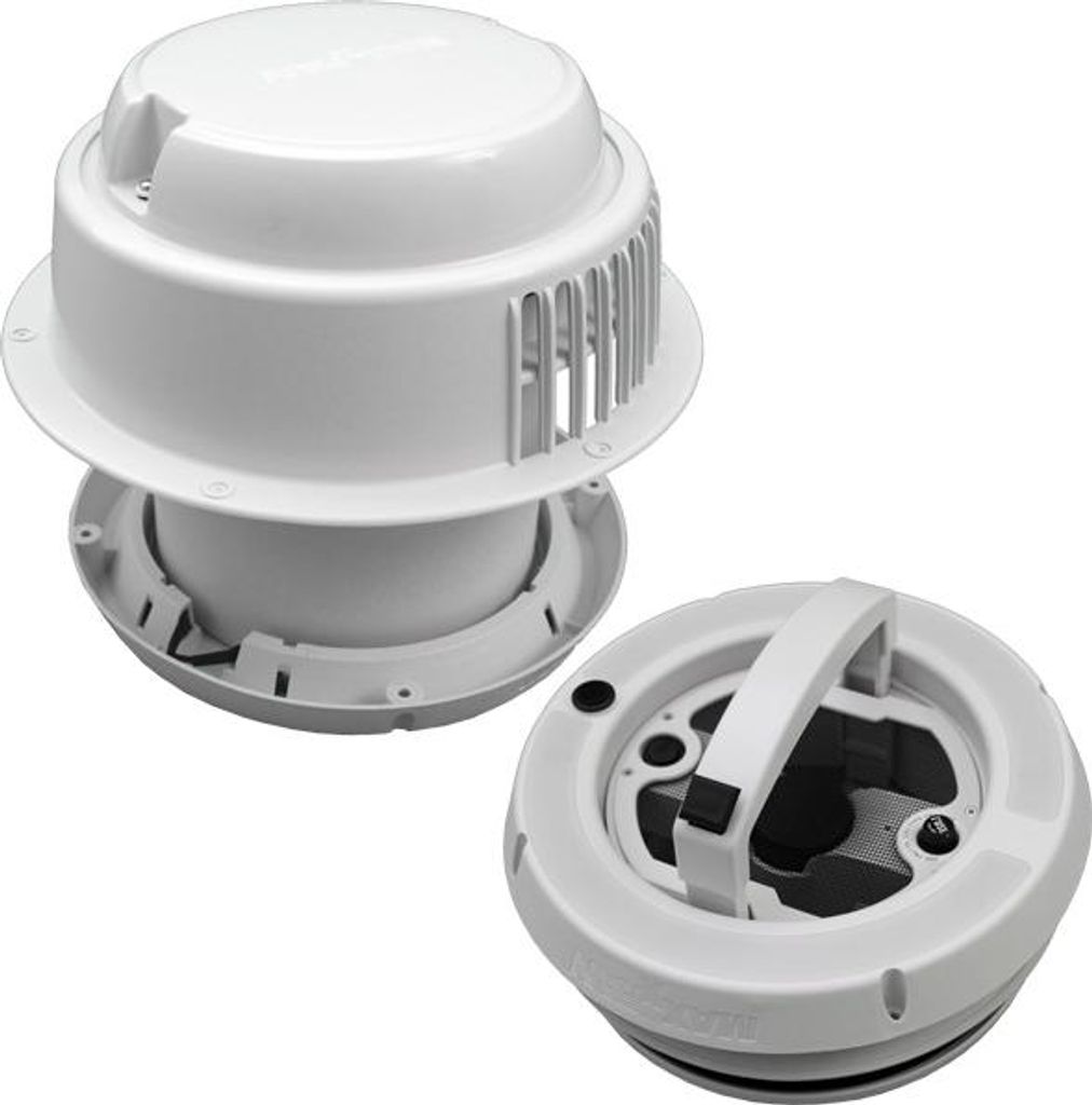 MAXXFAN DOME PLUS Dachlüfter Pilzlüfter Wohnwagen Wohnmobil Caravan mit LED Beleuchtung weiß