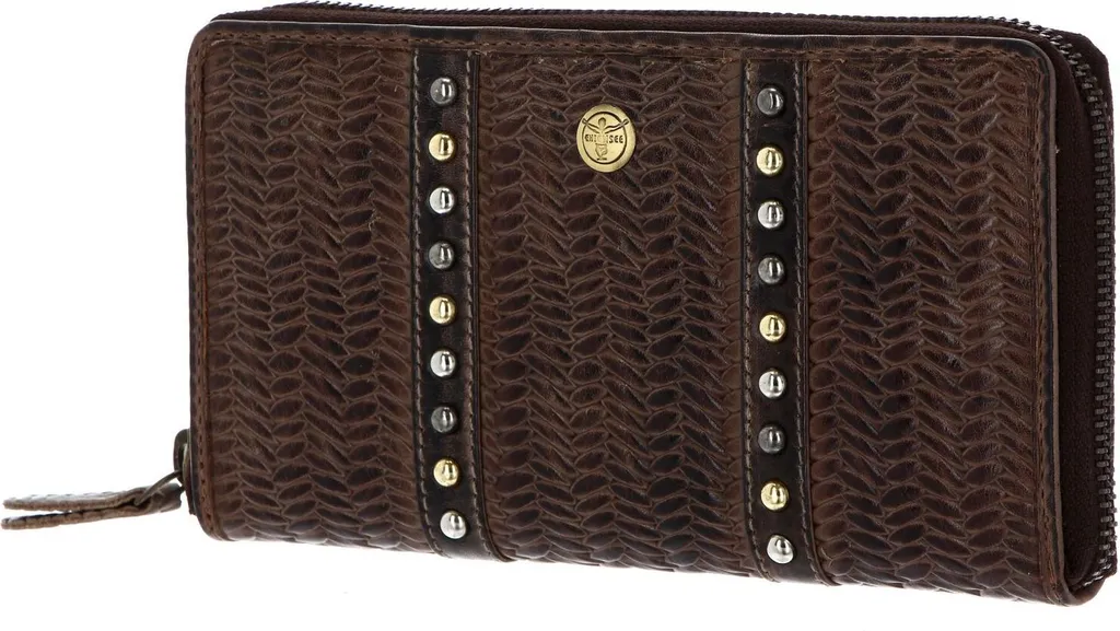 Portafoglio Marrone CHIEMSEE Perth con Zip Totale - Ideale per Viaggiatori - 1