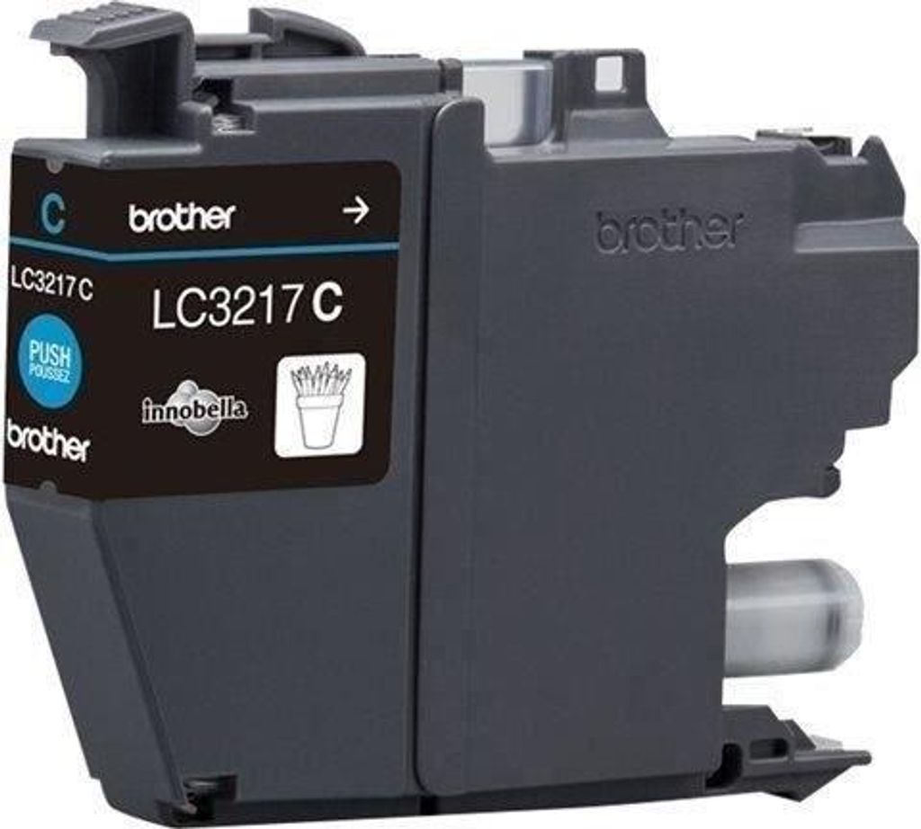 Tintenpatrone, Brother LC-3217C, Cyan, 550 Seiten, Kompatibel mit MFC-J5330DW, MFC-J5335DW, MFC-J5730DW, MFC-J5930DW, MFC-J6530DW, MFC-J6935DW