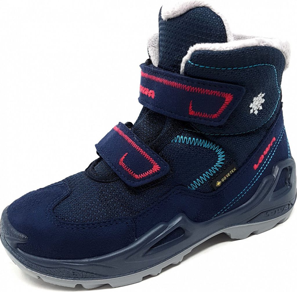 LOWA Stiefel mittel MILO GTX MID [2024] navy/magenta, 32