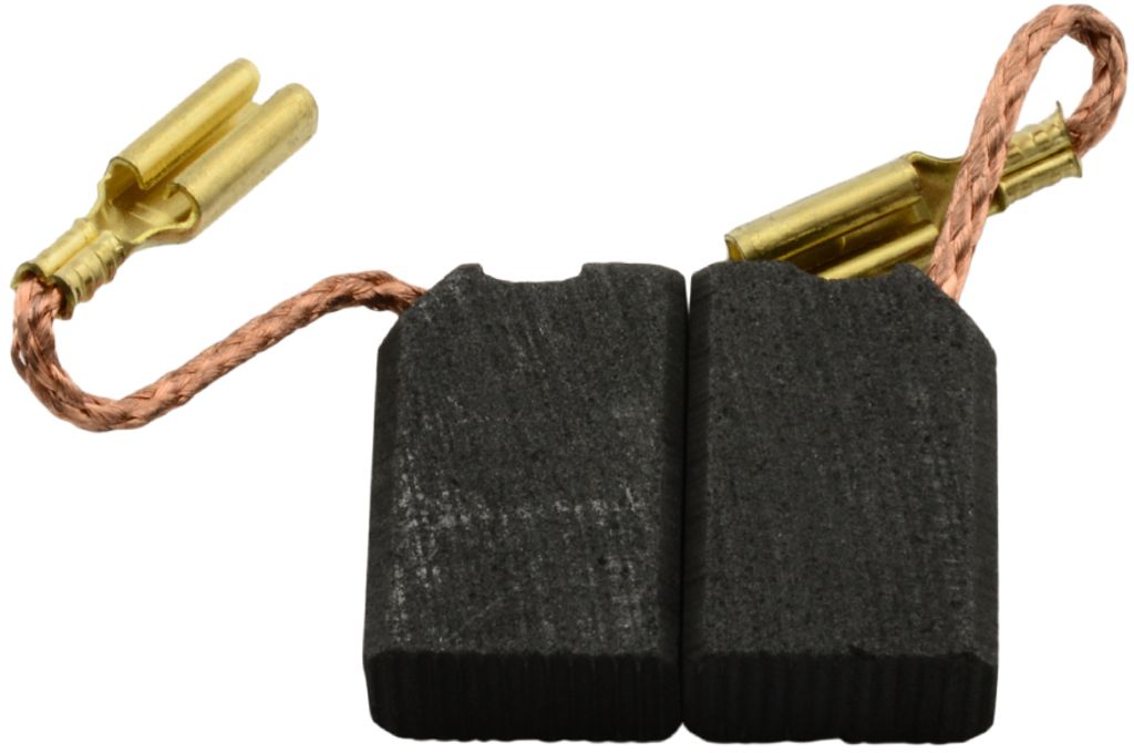 Kohlebürsten - 6,3x10x14mm - Mit Federn, Kabel und Stecker - Ersetzt 949647-02