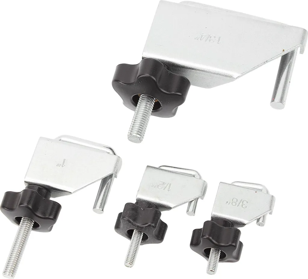 Kit 4 Pinze Stringitubo Acciaio per Linee Radiatore e Trasmissione