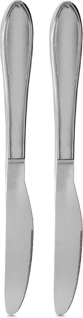 Orion | Tischmesser Set - Silber - 22 Cm - Edelstahl - 2 Stück - Spülmaschinenfest