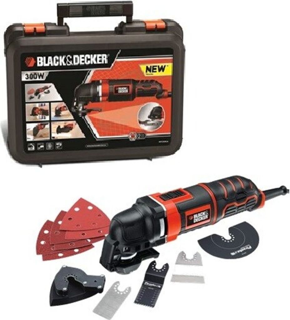 Black&Decker MT300KA Orange/Schwarz Multifunktionswerkzeug