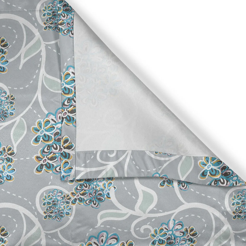 Paire de rideaux décoratifs marguerites essence florale 280x245 cm - 3