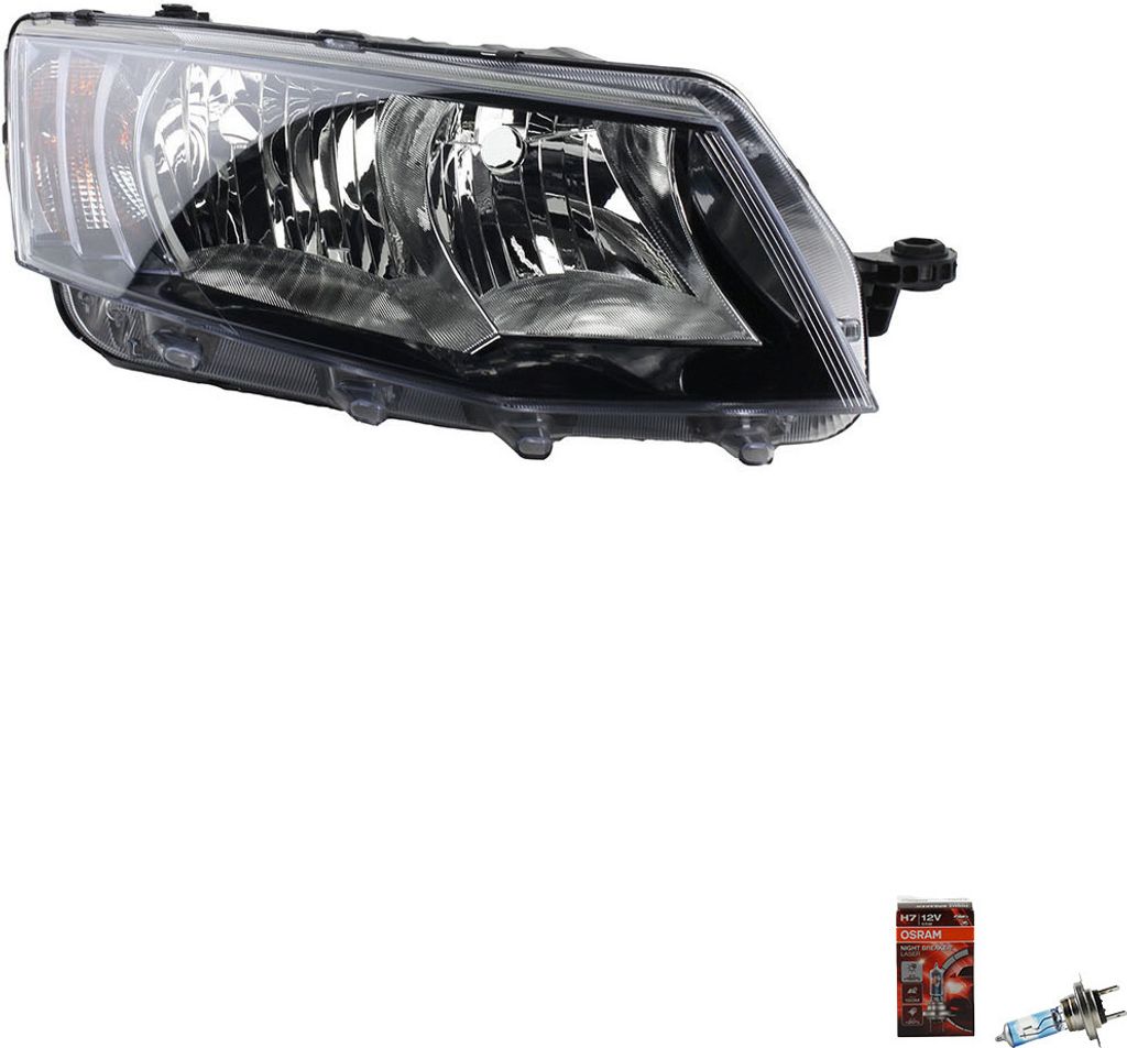 Johns, Scheinwerfer Osram Night Breaker Laser kompatibel zu Skoda Octavia 5E 12-17 Re 5E1941018 5E1941016
