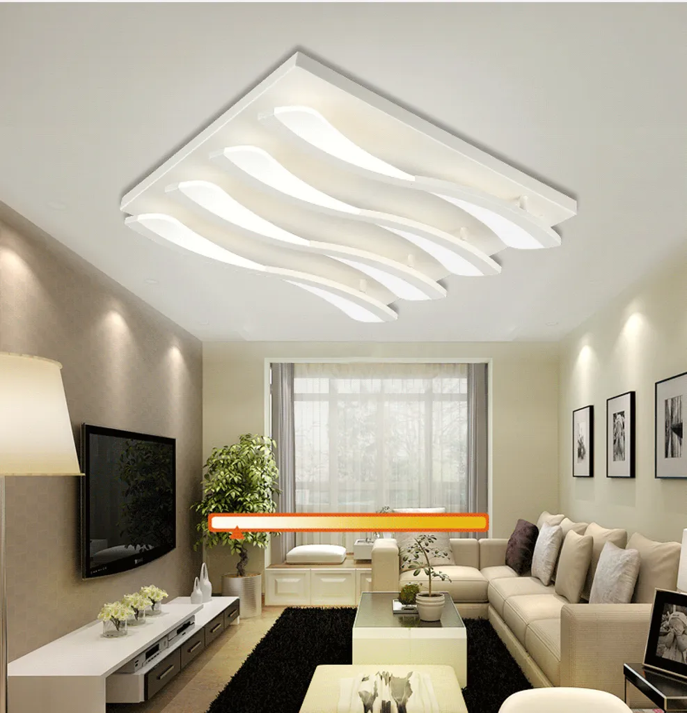 Plafoniera LED Dimmerabile 8028 55x55 | Luce CCT con Telecomando - 1