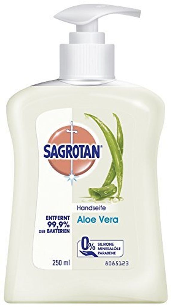 Sagrotan Flüssigseife Aloe Vera, 3er Pack (3 x 250 g) Produktbild 