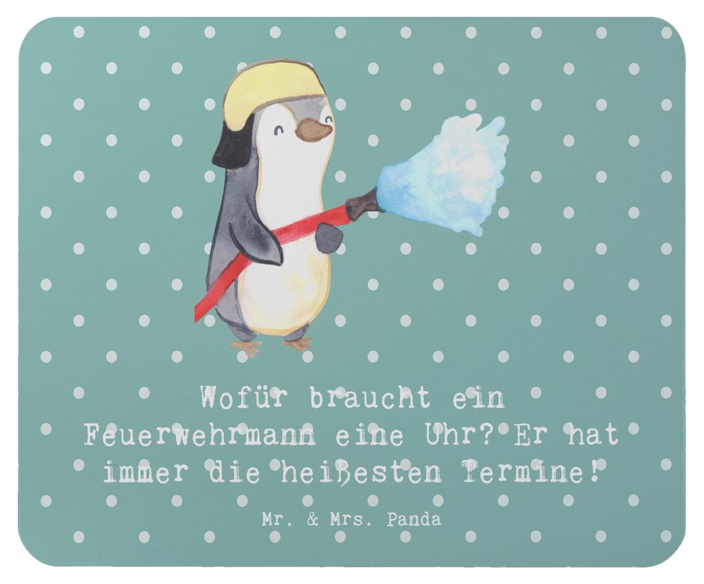 Mr. & Mrs. Panda Mauspad Feuerwehrmann Termine - Produktbild 