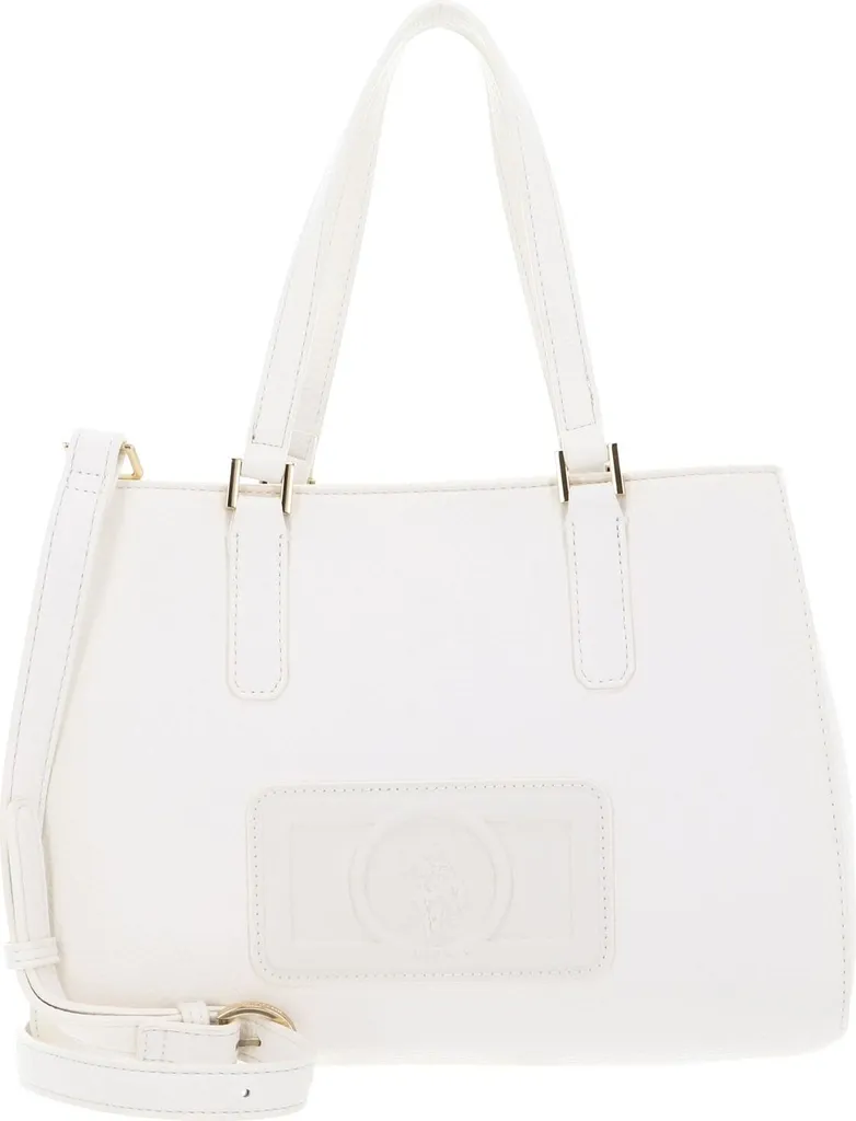 Petit sac à main Manipur blanc U.S. POLO ASSN. chic à double poignée